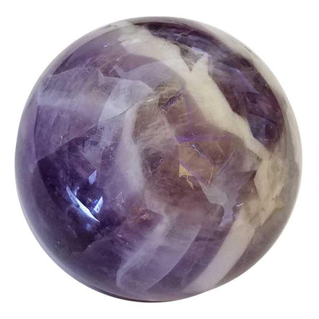 40 mm Gemstone Sphere - Chevron Amethyst - Magick Magick.com