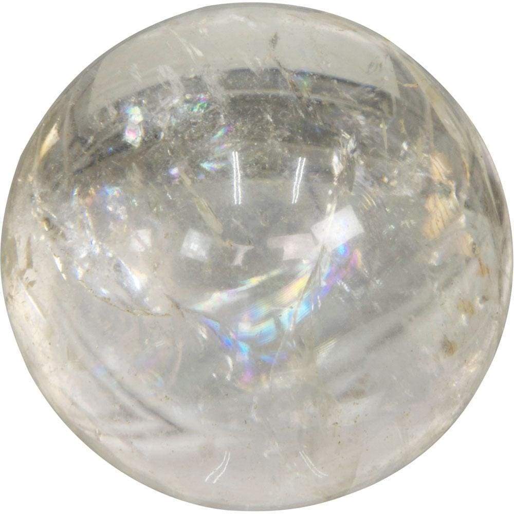 40 mm Gemstone Sphere - Clear Quartz - Magick Magick.com