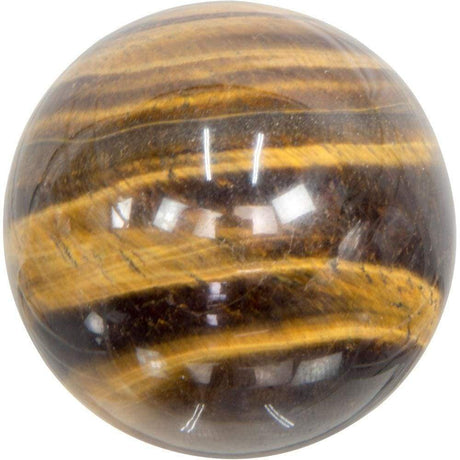 40 mm Gemstone Sphere - Tiger Eye - Magick Magick.com