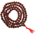 48" Mala Prayer Beads - Rudraksha Seeds - Magick Magick.com