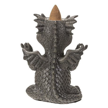 4.25" Dragon Yoga Backflow Incense Burner - Magick Magick.com