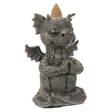 4.25" Dragon Yoga Backflow Incense Burner - Magick Magick.com