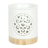 4.3" Ceramic Oil Burner - Mandala - Magick Magick.com