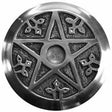 4.5" Aluminum Pentacle Burner / Altar Tile - Magick Magick.com