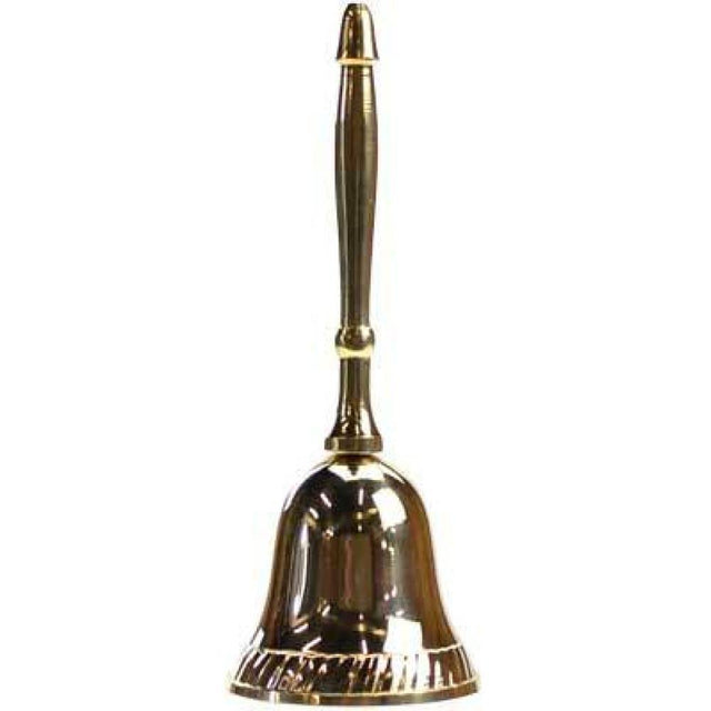 4.5" Brass Hand Bell - Magick Magick.com