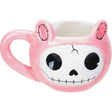 4.5" Ceramic Furrybones Mug - Bun Bun - Magick Magick.com