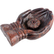 4.5" Ceramic Incense Burner - Lotus in Hand - Magick Magick.com