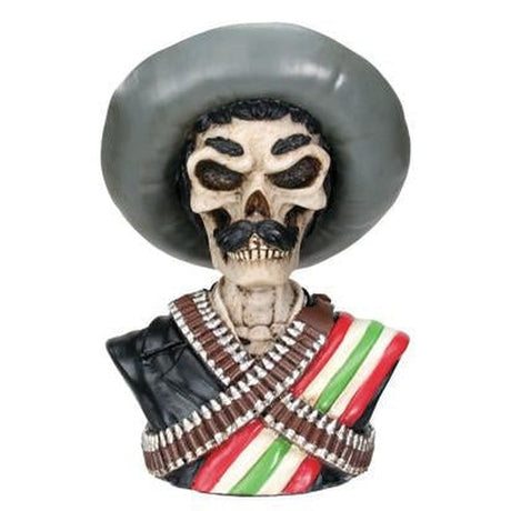 4.5" Day of the Dead Statue - Zapata - Magick Magick.com