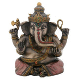 4.5" Hindu Statue - Sitting Ganesha - Magick Magick.com