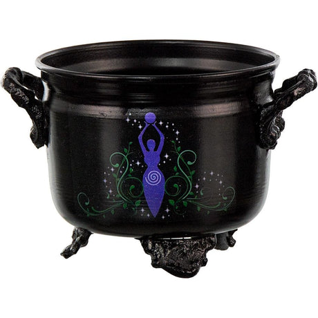 4.5" Metal Cauldron - Print Goddess - Magick Magick.com