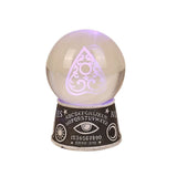 4.5" Ouija LED Engraved 3D Planchette Glazing Ball - Magick Magick.com