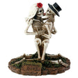 4.5" Skeleton Statue - Love Never Dies Kissing - Magick Magick.com