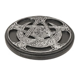 4.5" Triple Moon Stick Incense Burner - Magick Magick.com