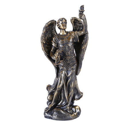 4.75" Archangel Statue - Uriel (Bronze) - Magick Magick.com