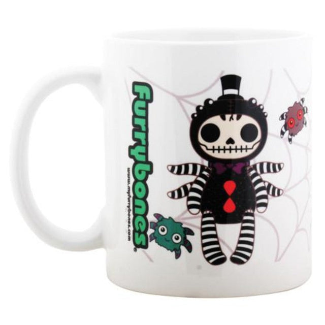 4.75" Ceramic Furrybones Mug - Webster - Magick Magick.com