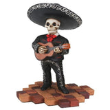 4.75" Day of the Dead Statue - Mariachi Band - Guitar - Magick Magick.com