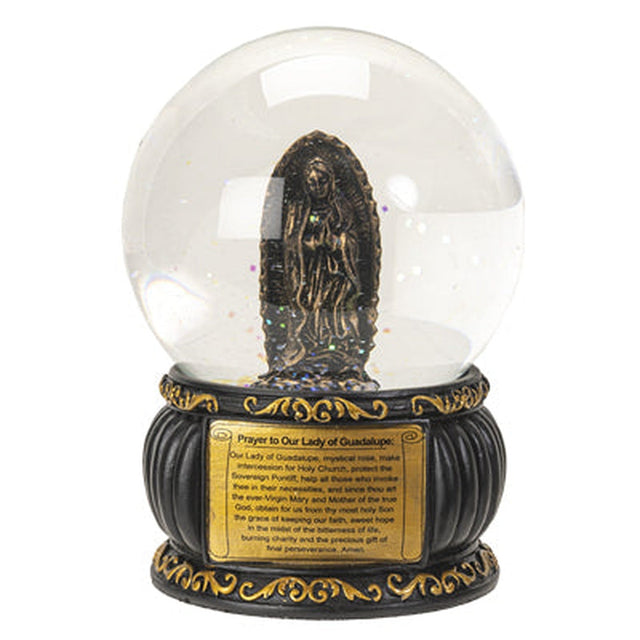 4.75" Our Lady of Guadalupe Water Globe - Magick Magick.com