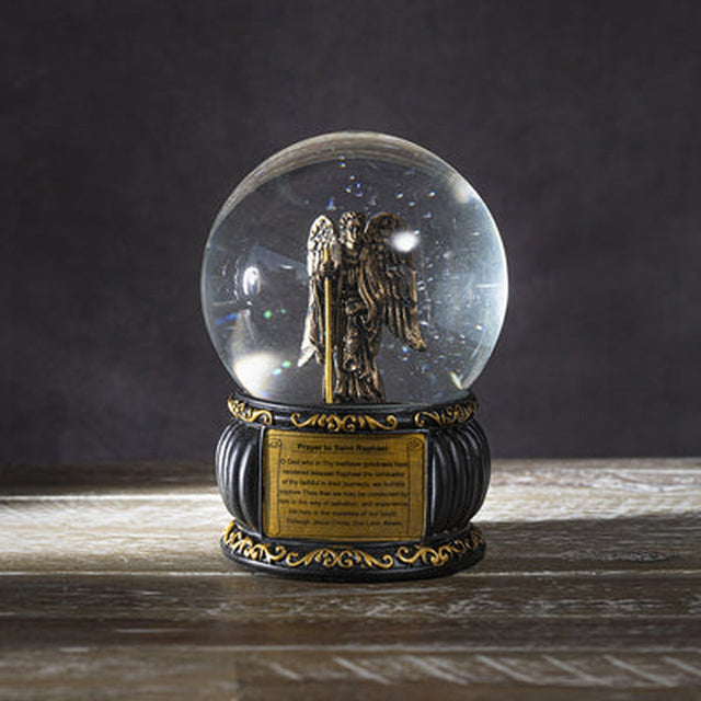 4.75" St. Raphael Water Globe - Magick Magick.com