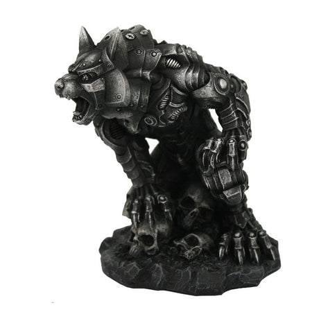 4.75" Steampunk Werewolf Statue - Magick Magick.com