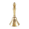 5" Brass Ritual Altar Bell - Pentagram - Magick Magick.com