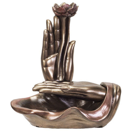 5" Buddha Hand Backflow Incense Burner - Magick Magick.com