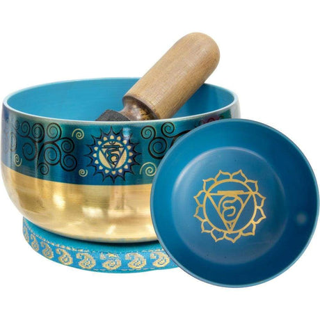 5" Chakra Singing Bowl - Printed Throat - Magick Magick.com