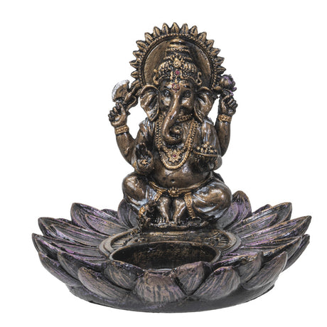 5" Ganesha Candle/Incense Holder - Magick Magick.com