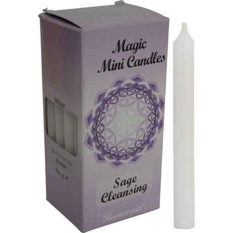 5" Scented Mini Ritual Candle - Cleansing Sage (Pack of 20) - Magick Magick.com