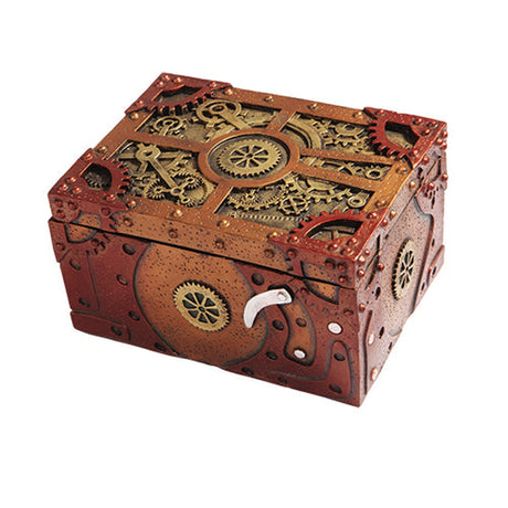 5" Steampunk Clockwork Display Box - Magick Magick.com