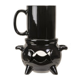 5" Tealight Mug Warmer - Triple Moon Cauldron (Mug Included) - Magick Magick.com