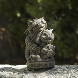 5" Triple Dragon Cone Incense Burner - Magick Magick.com