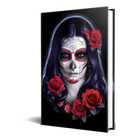 5" x 7" Hardcover Journal - Sugar Skull - Magick Magick.com