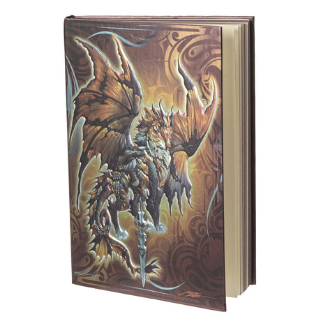 5" x 7" Hardcover Journal - Thunder Blade Dragon - Magick Magick.com