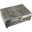 5" x 7" White Metal Lined Box - Tree of Life - Magick Magick.com