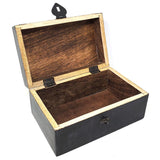 5" x 8" Handcrafted Wood Box with Thor's Hammer - Magick Magick.com