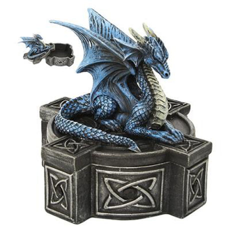 5.2" Celtic Dragon Display Box - Magick Magick.com