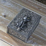 5.25" Fortune Telling Black Cat Tarot Box - Magick Magick.com