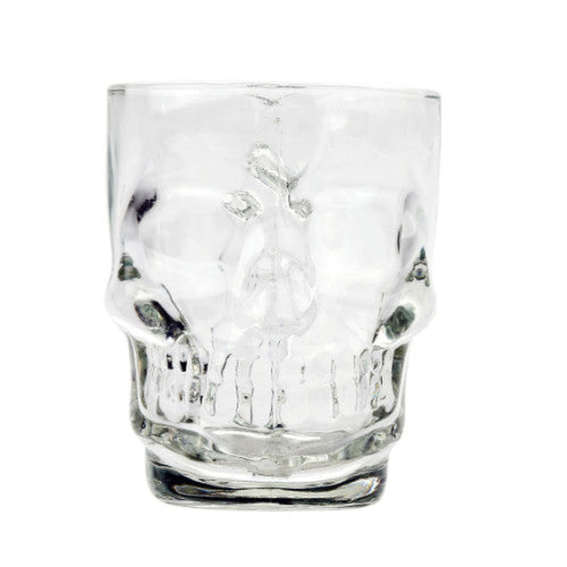 5.25" Glass Mug - Skull - Magick Magick.com