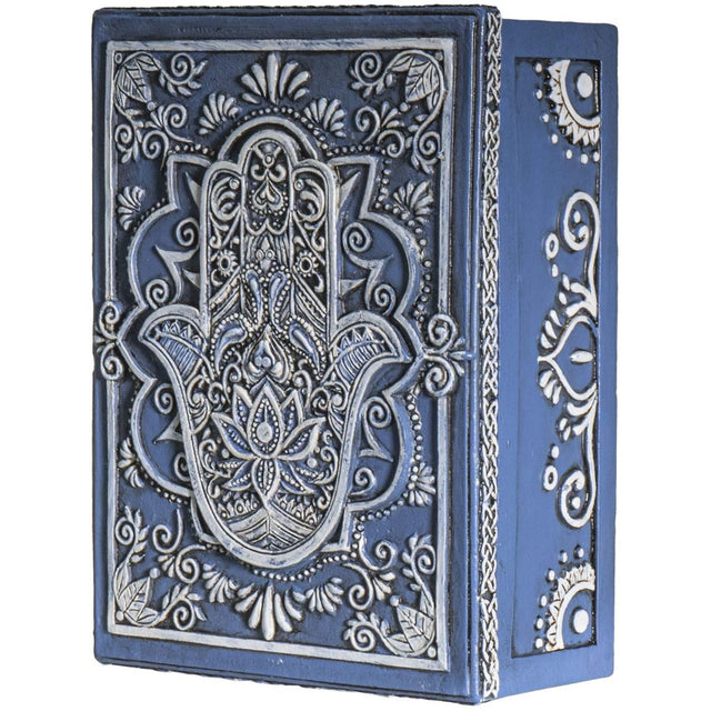 5.25" Hamsa Tarot Box - Magick Magick.com