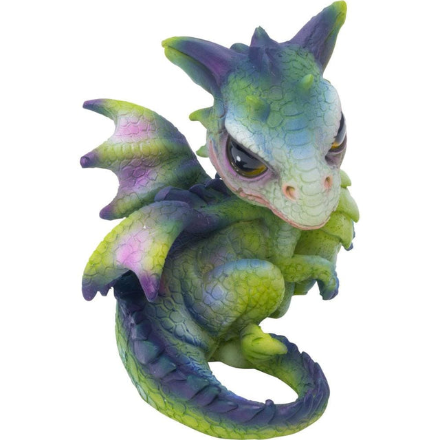 5.25" Polyresin Baby Dragon Figurine - Watching - Magick Magick.com