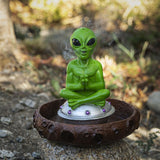 5.5" Alien Backflow Incense Burner - Magick Magick.com