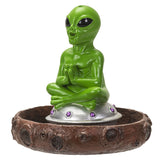 5.5" Alien Backflow Incense Burner - Magick Magick.com