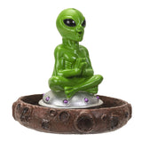 5.5" Alien Backflow Incense Burner - Magick Magick.com