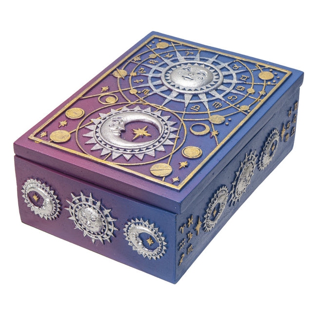 5.5" Astrology Display Tarot Box - Magick Magick.com