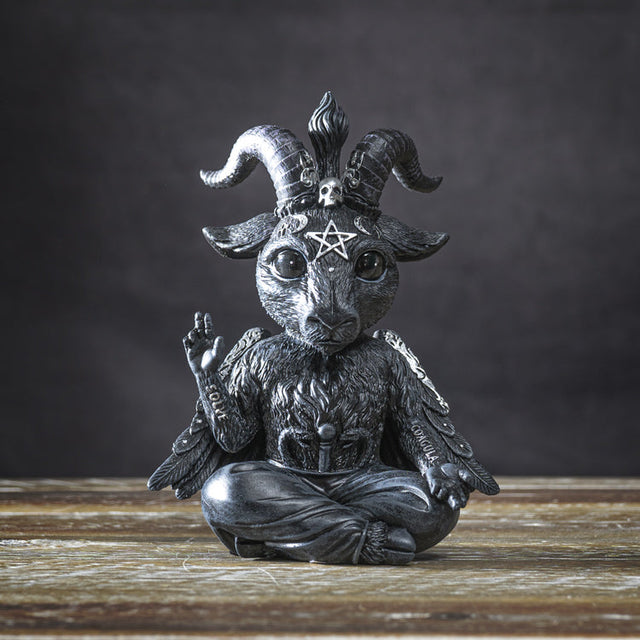 5.5" Baby Baphomet Statue - Magick Magick.com