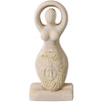 5.5" Gypsum Cement Figurine - Eagle Goddess - Magick Magick.com