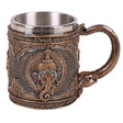 5.5" Stainless Steel Resin Mug - Ganesha - Magick Magick.com
