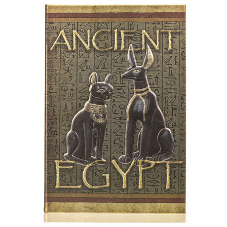 5.5" x 8.25" Hardcover Journal - Embossed Ancient Egypt - Magick Magick.com