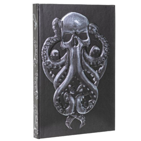5.5" x 8.25" Hardcover Journal - Embossed Cthulhu - Magick Magick.com