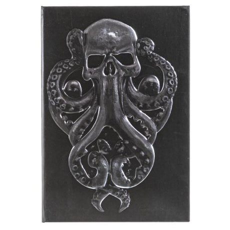 5.5" x 8.25" Hardcover Journal - Embossed Cthulhu - Magick Magick.com